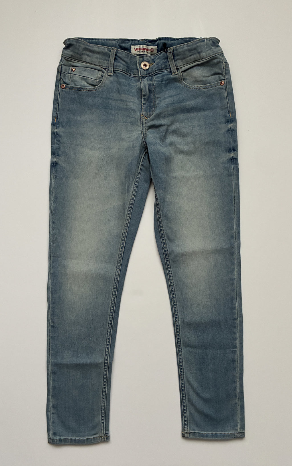ДЪНКИ SKINNY FIT С РЕГУЛИРУЕМА ТАЛИЯ